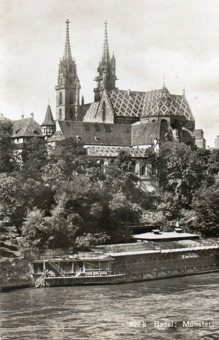 Cartoline postali: Basel - Münster – Usato da Melano venduto da pisonsdro