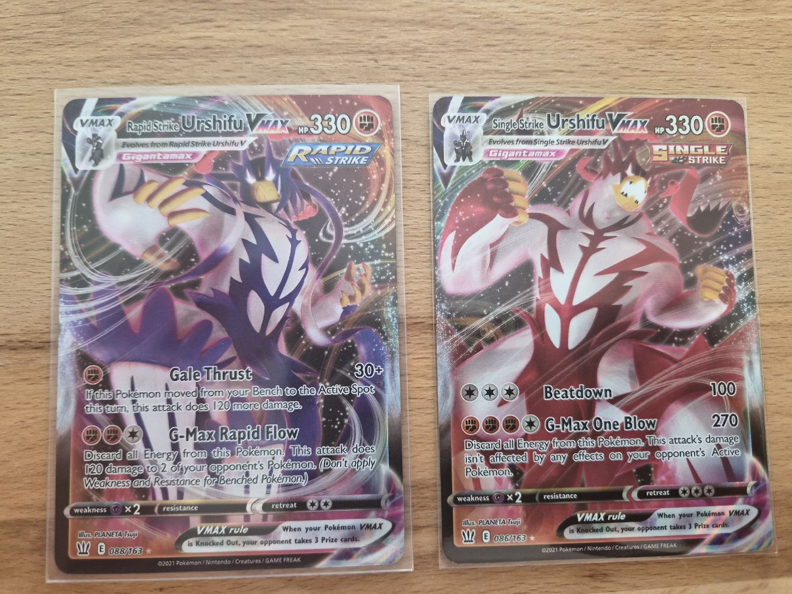 Cartes: Urshifu VMax's – D'occasion à Goldach par Napoleon_1992