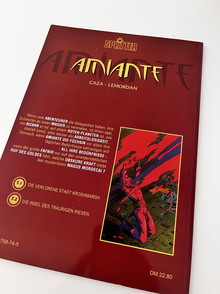 Comics: Comic AMIANTE Die Verlorene Stadt Kroshmargh Splitter – Gebraucht aus Recherswil von Solheure66 1