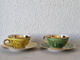 2er Set Vintage Tassen J. Kronester 1930er ☕️