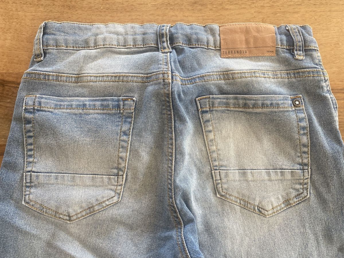 Pantaloni: Terranova Jeans, Grösse 164 Mädchen Hellblau Hose Denim – Usato da Horw venduto da dreamsofacid 4