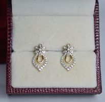 Boucles d’oreilles Fleur de Diamant