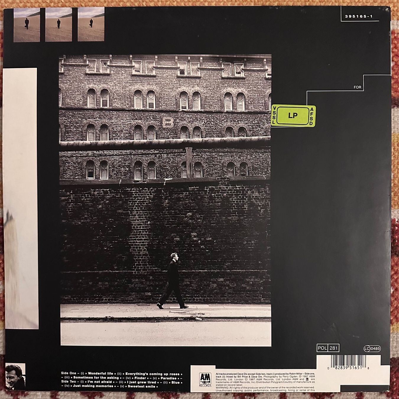 Dischi in vinile: LP - Black - Wonderful Life – Usato da Breganzona venduto da Onairda75 1