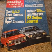AMS /71 Opel Ascona Taunus BMW 2002 Baur Cabrio Wohnwagen xa