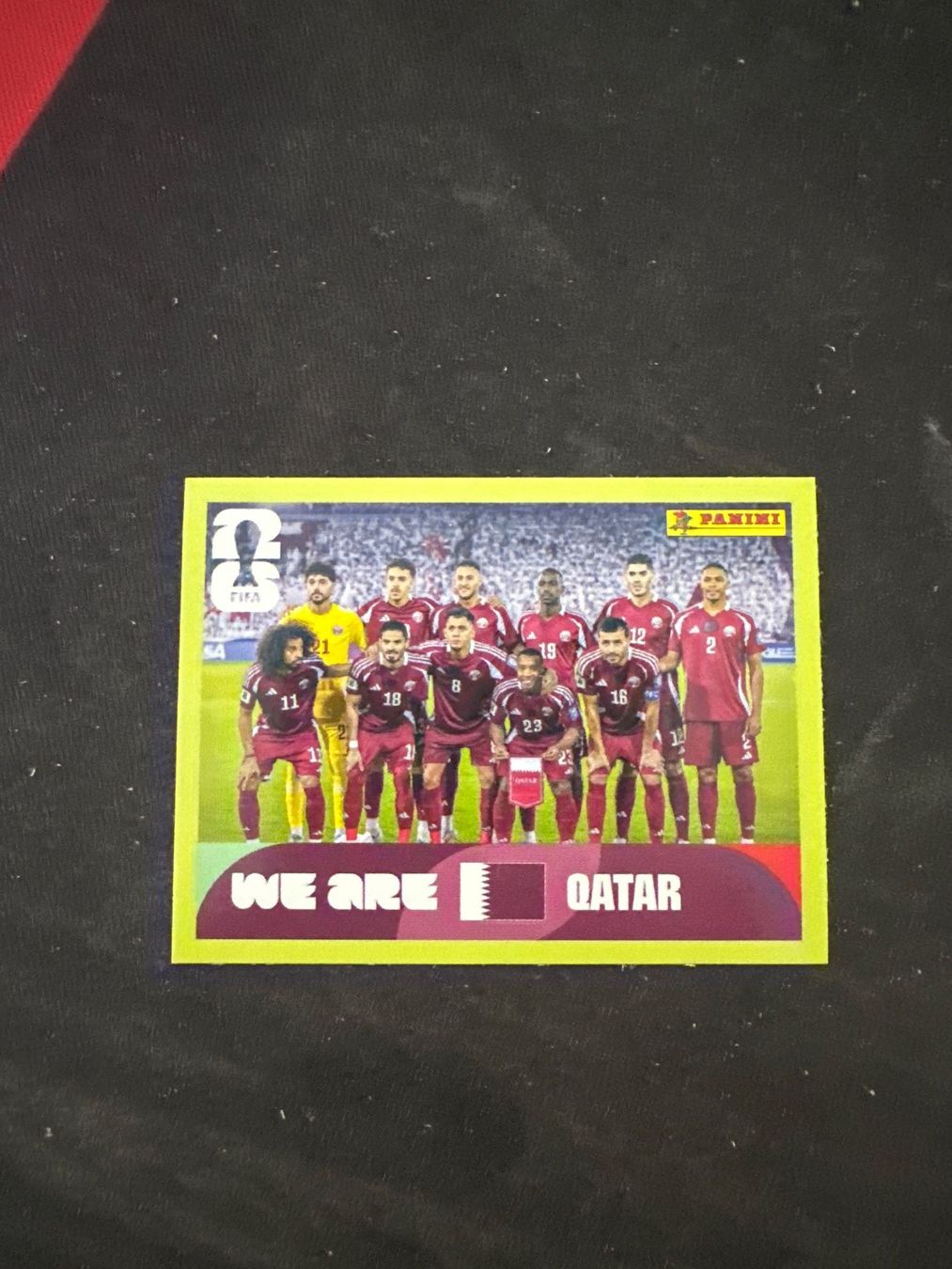 Panini Carte collezionabili: Panini FIFA WM 2026 Sticker - QAT 13 – Usato da Sulz AG venduto da DealWerk