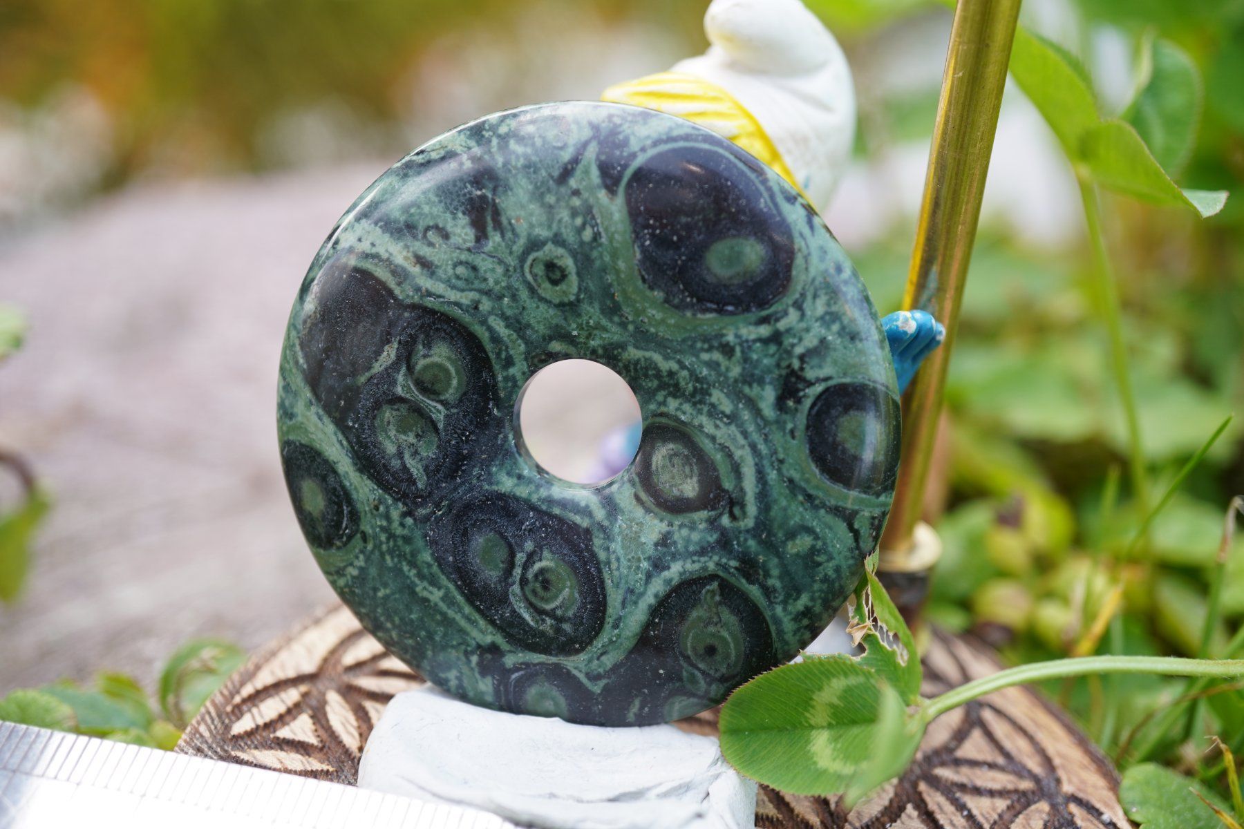 Minerali & Pietre curative: Kambaba    Pi Scheibe  ca50mm    ab  1.-     Räumung – Nuovo e nell'imballaggio originale da Eschenbach SG venduto da topstone 6