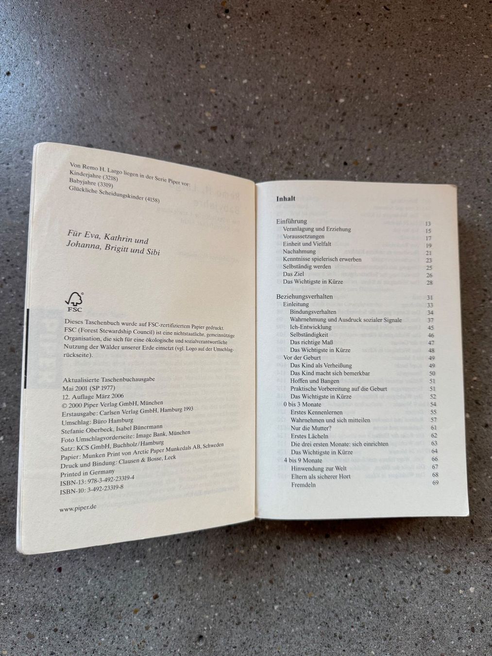 Bücher: Buch Babyjahre – Gebraucht aus Rombach von MarkusJohannes 1