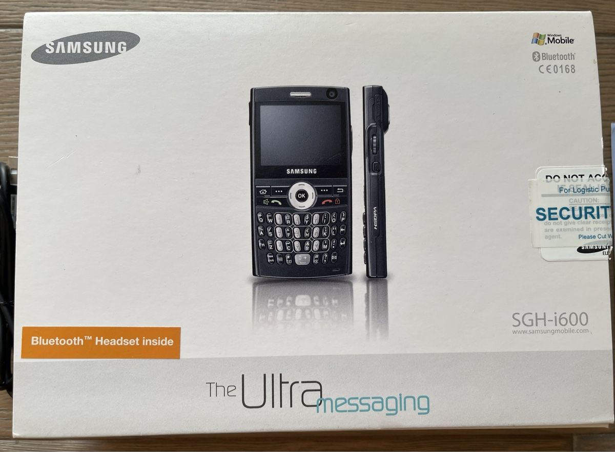 Samsung Handys / Smartphones: Samsung SGH-i600 Handy mit Zubehör – Gebraucht aus Richterswil von giacometti222 5