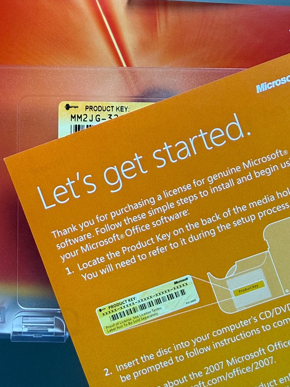 Microsoft Software: Microsoft Office Ultimate 2007 - boxed mit Product Key – Nuovo (secondo la descrizione) da Berg SG venduto da elcapitan02 4