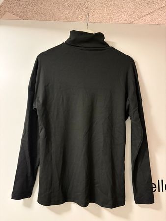 Damen Rollkragen Shirt schwarz – Grösse S
