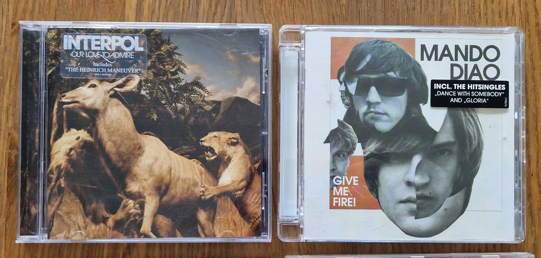 CDs: 4 CDs: Interpol, Mando Diao, MGMT, Cake – Gebraucht aus Wettingen von brownie14 1