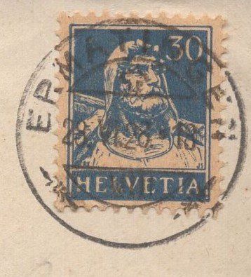 Tutti i francobolli: ERMATINGEN, 28.VI.28   Vollstempel – Usato da Aarau venduto da kufi44 1