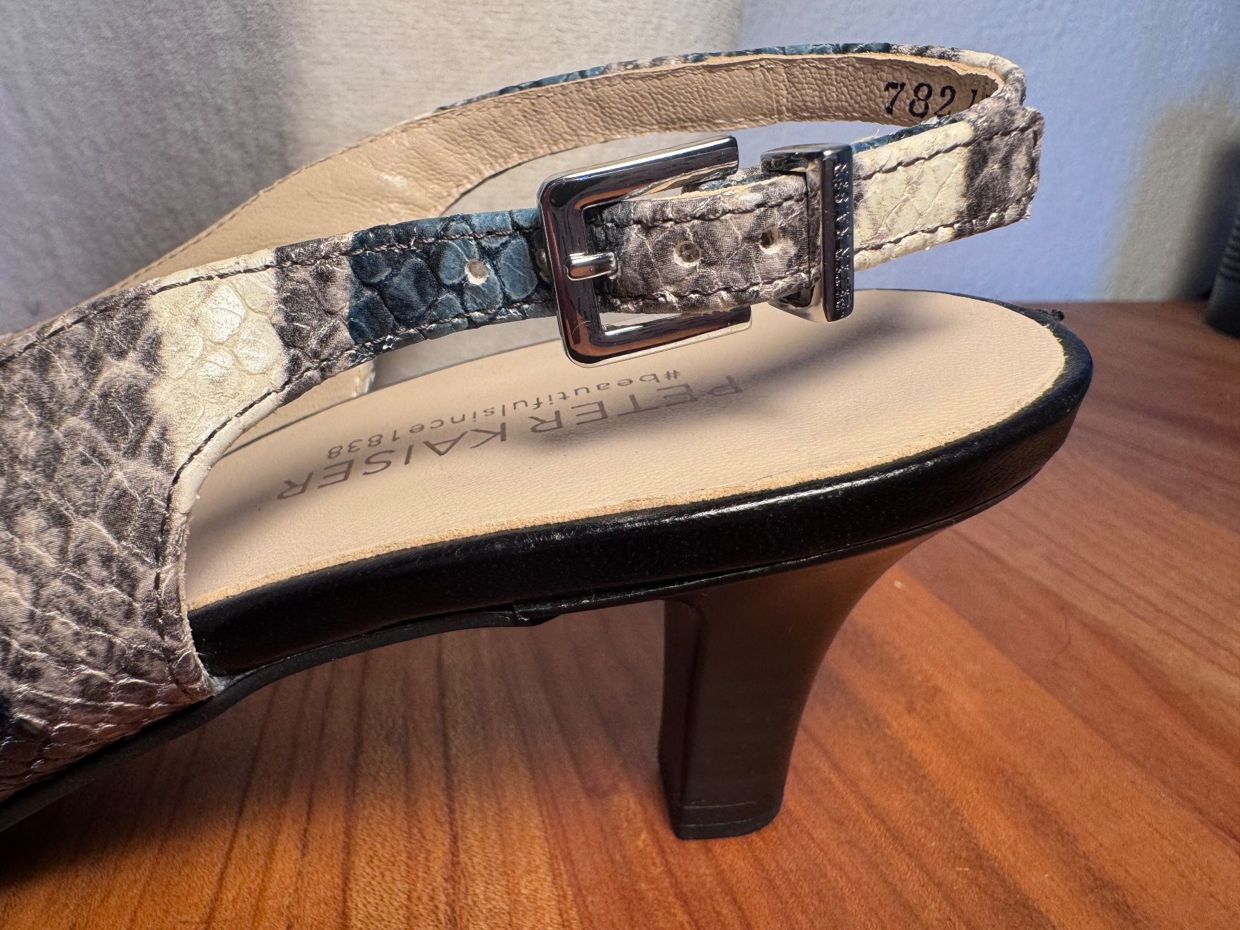 Scarpe da donna: Peter Kaiser Slingpumps, Echtleder, Gr. 7 – Nuovo (secondo la descrizione) da Untersiggenthal venduto da Cederberg 2