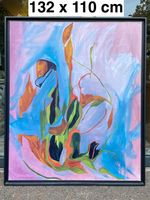 🟢   Abstrakte Aquarell Malerei - signiert