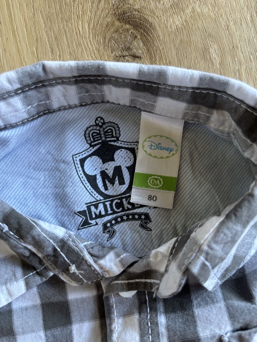 C&A Camicie, Top & T-shirt: Süsses Disney Hemd Mickey Mouse, Gr.80 – Usato da Altnau venduto da Al_Me 1