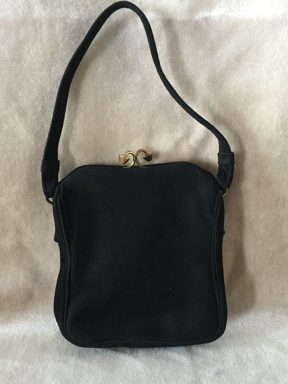 Borse da donna: Vintage Elegante Leder Handtasche – Usato da Schaffhausen venduto da vintageville