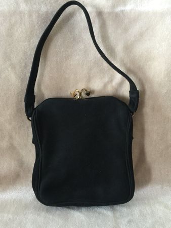 Vintage Elegante Leder Handtasche