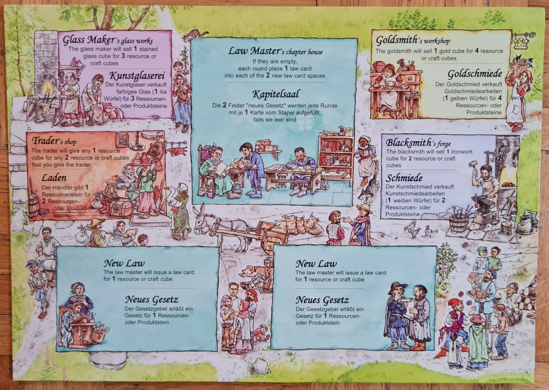 Spiele: Brettspiel "Keythedral", Originalversion, Erstauflage 2002 – Gebraucht aus Zürich von Desmond01 4