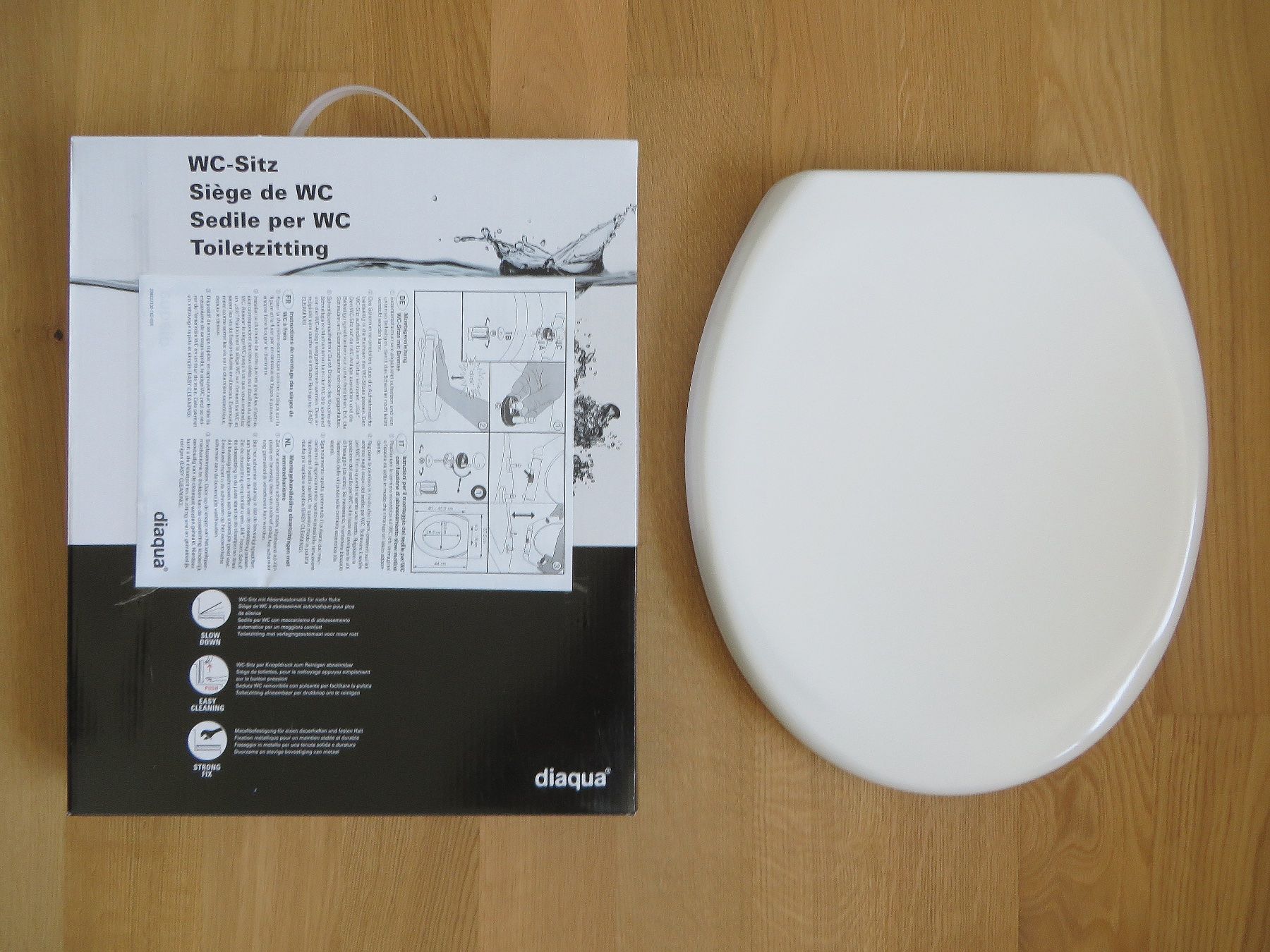 WC: WC-Sitze diaqua Barbana Slow Down 2er Set – Nuovo (secondo la descrizione) da Rombach venduto da flor58 1