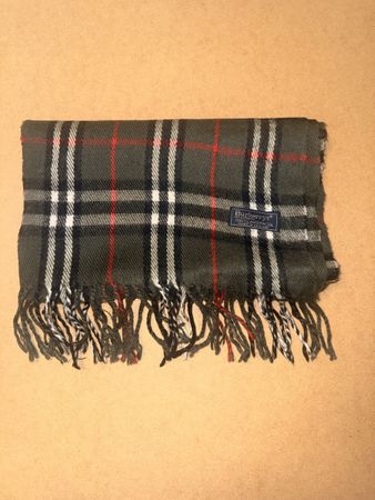 Écharpe Burberry Vert foncé