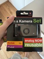 anTON Analog Kamera Set K1 m. Film Kodak neuwertig