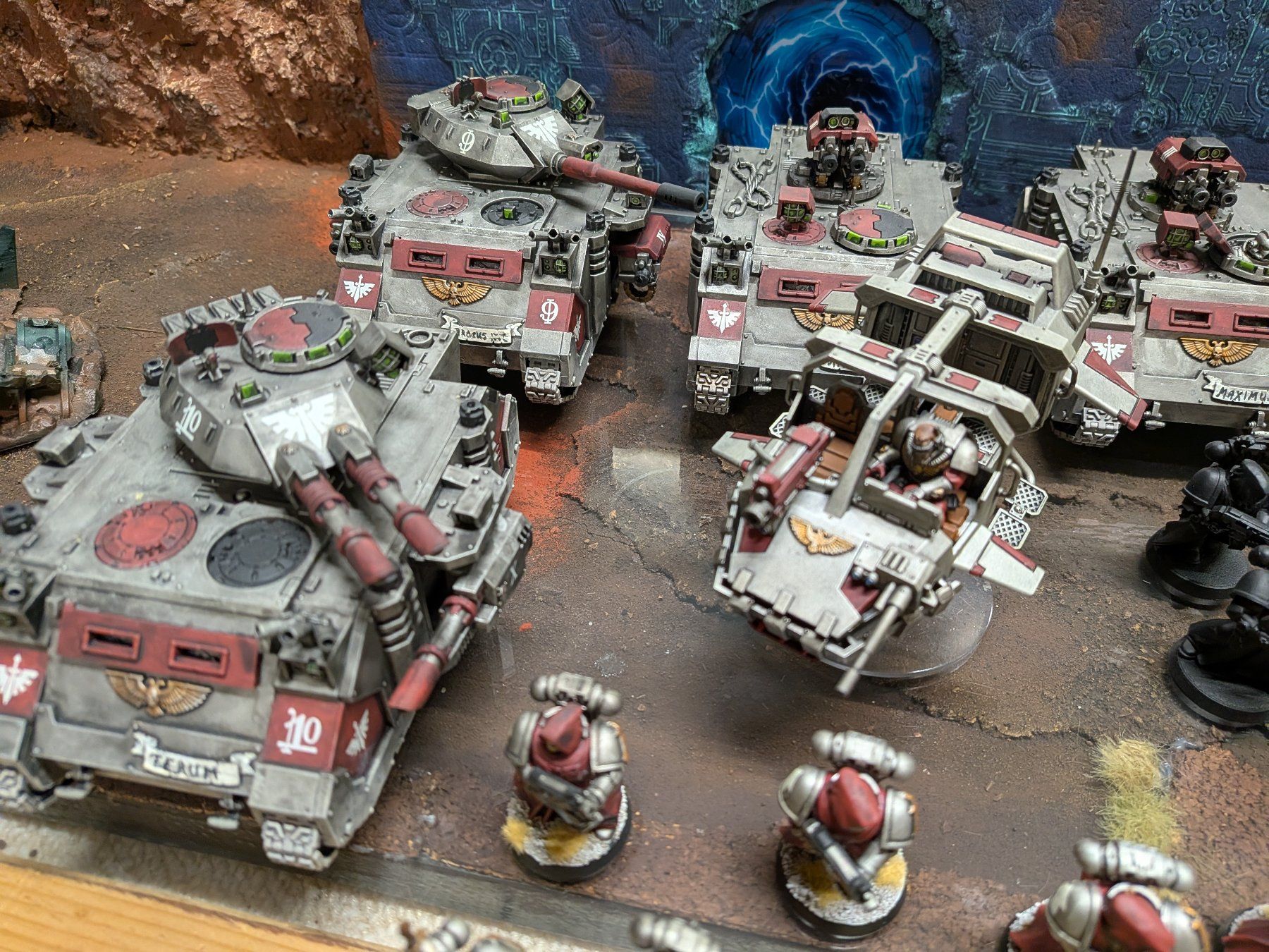 Kit di modellismo & Modellini statici: Warhammer - Retro Dark Angels Armee – Usato da Ostermundigen venduto da Smaik91 1