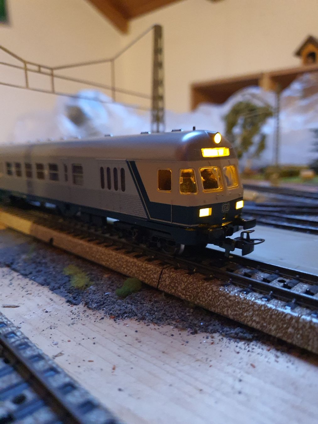 Märklin Modellini di ferrovie: Voiture Pilote DB Silberling – Usato da Lavey-Village venduto da Lofoten93 5