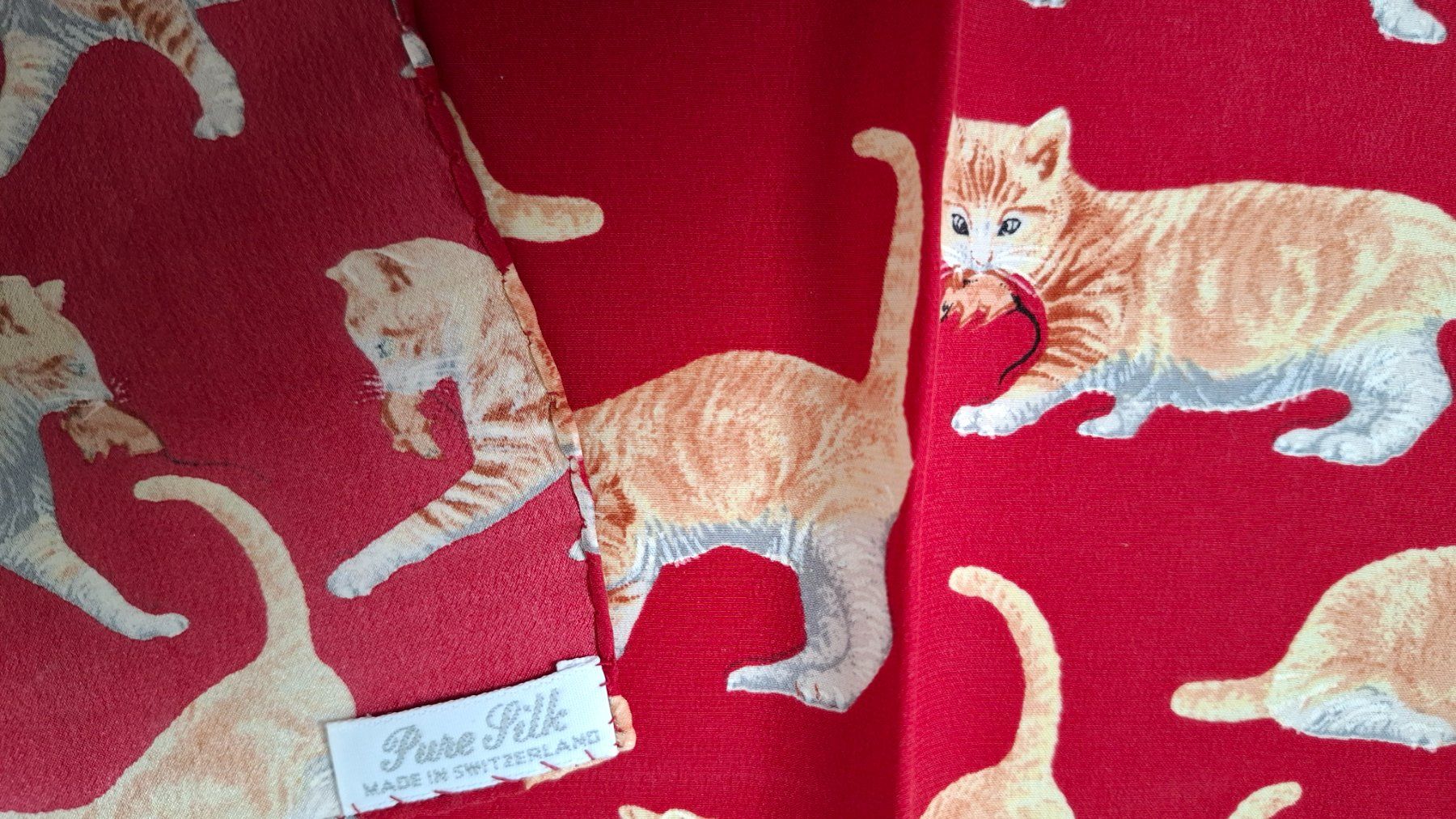 Foulard & Sciarpe: 100% Seiden-Schal – Usato da Horw venduto da Cila5 1