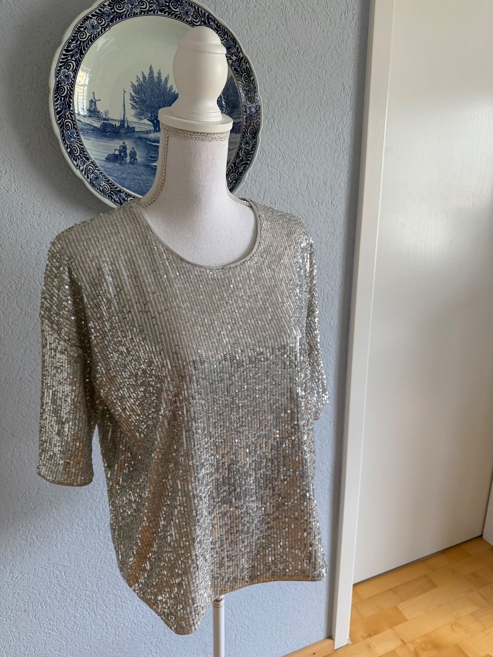 Top: Inwear Glitzer Top Gr L – Usato da Lohn SH venduto da mathea 4