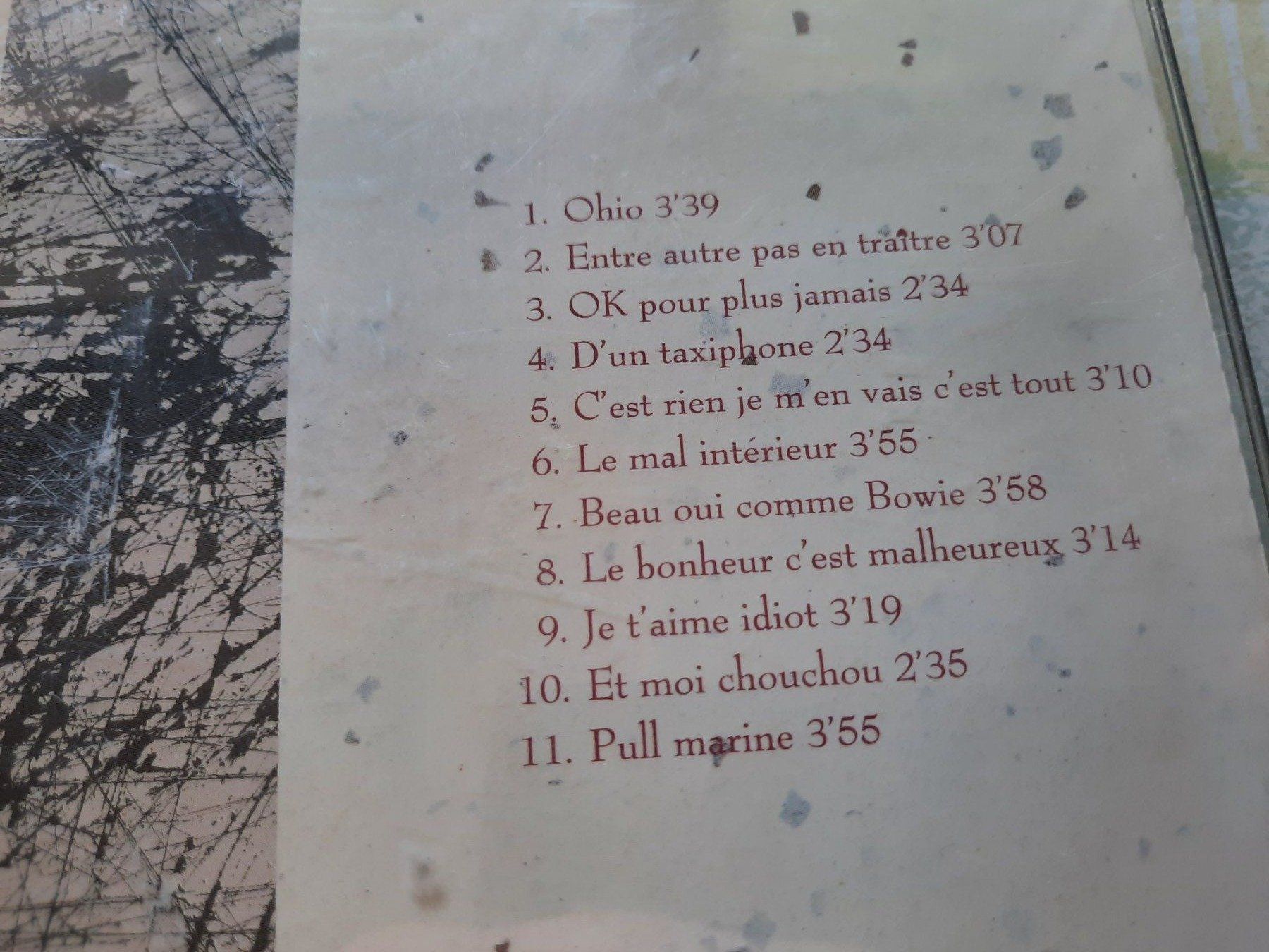 CDs: Cd Isabelle Adjani - Pull Marine  – Gebraucht aus Pully von bro_n52j 2