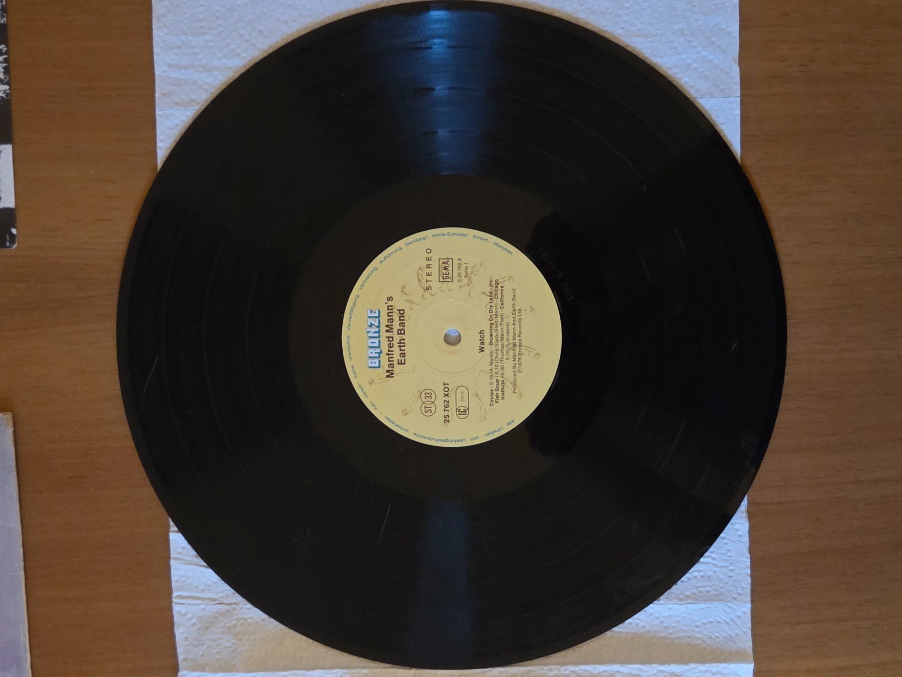 Dischi in vinile: Schallplatte 1978 Manfred Mann's Earth Band – Usato da Niederbipp venduto da gui_lx9g 4