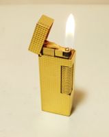 Dunhill - Rollagas - Feuerzeug - Vergoldet 1980er