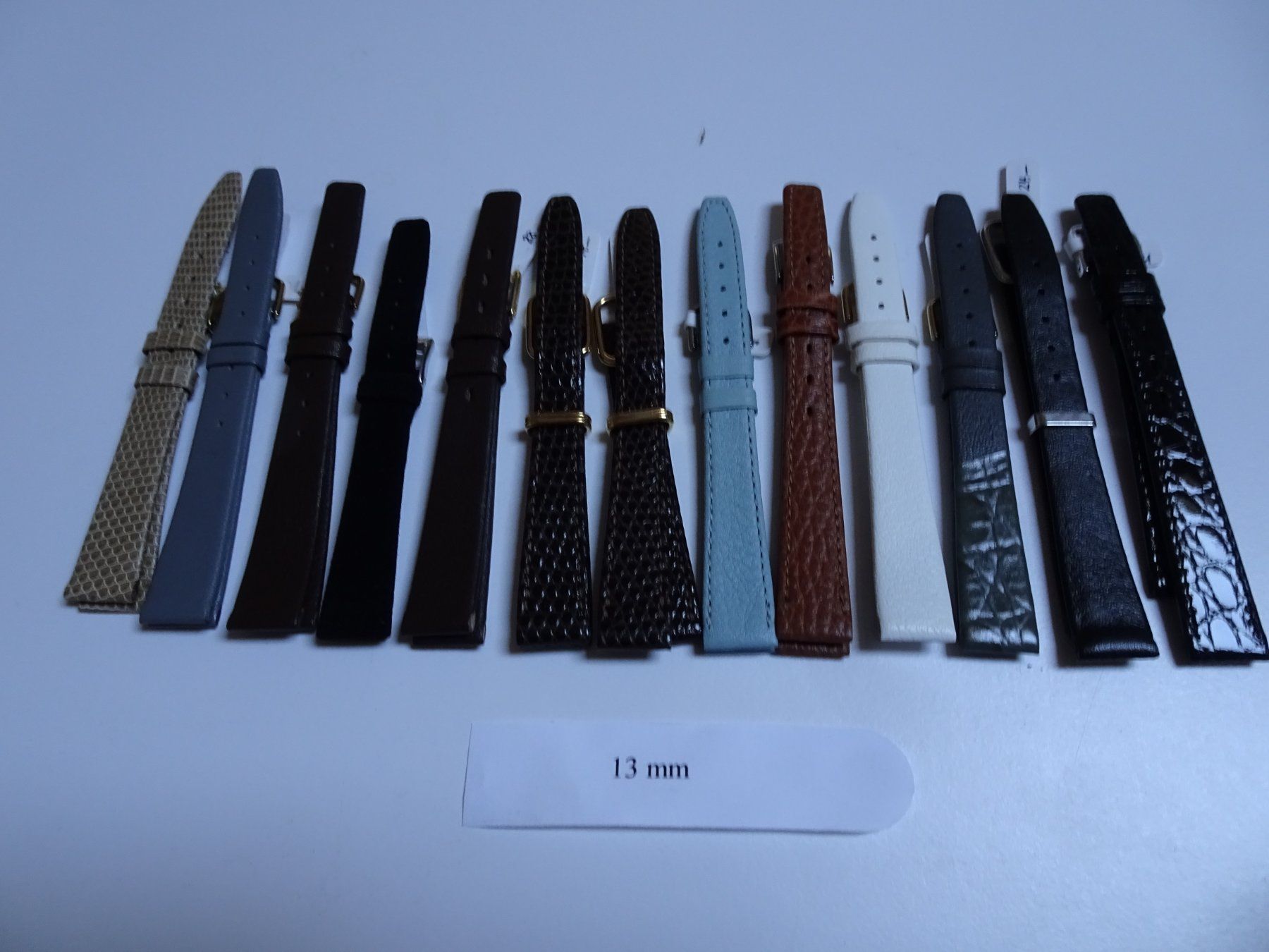 Bracciali & Braccialetti: Uhrenbänder aus Leder verschiedene Grössen #2 – Nuovo (secondo la descrizione) da Winterthur venduto da Sintoras01 3