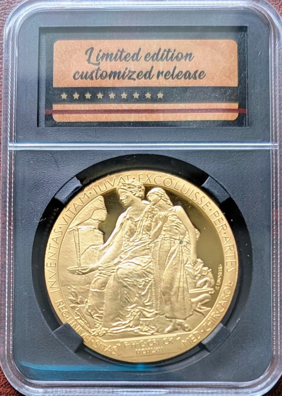 Medaglie: Alfred Nobel Medaille**Replica/polierte Platte – Nuovo e nell'imballaggio originale da Hittnau venduto da stamps_and_coins 1