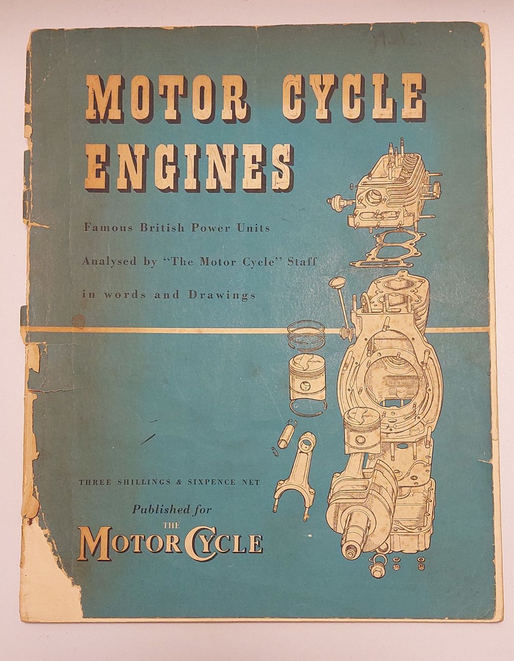 Zeitschriften & Magazine: "Motor Cycle engines" année 1951 – Gebraucht aus Chapelle-s-Moudon von gerryp