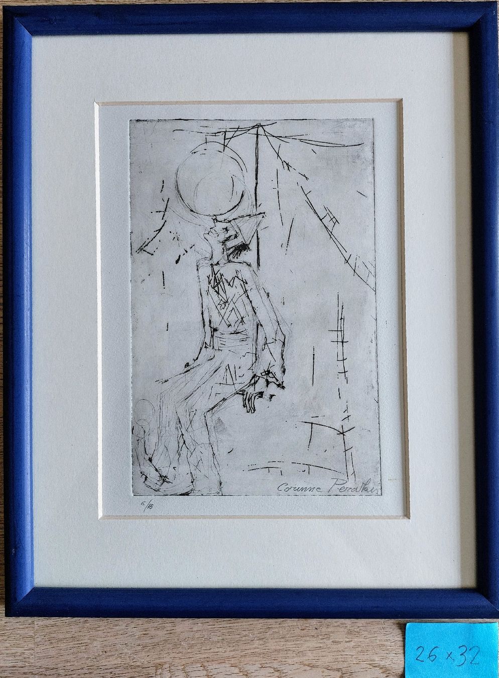 Incisioni: gravure eau forte de Corinne Perakis – Usato da Villeneuve FR venduto da Train_Vinch6
