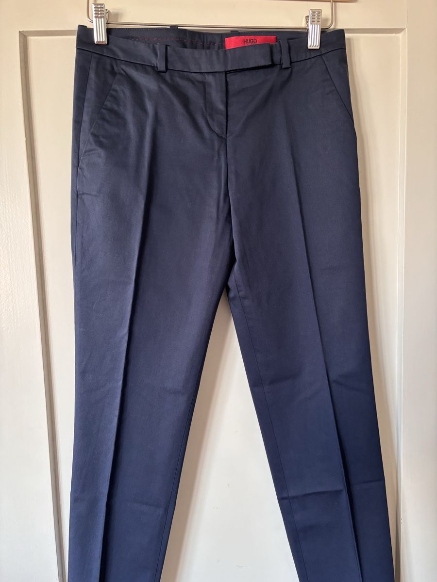 Hugo Boss Pantaloni: Hugo Boss Hose Blau – Usato da Basel venduto da FannySt