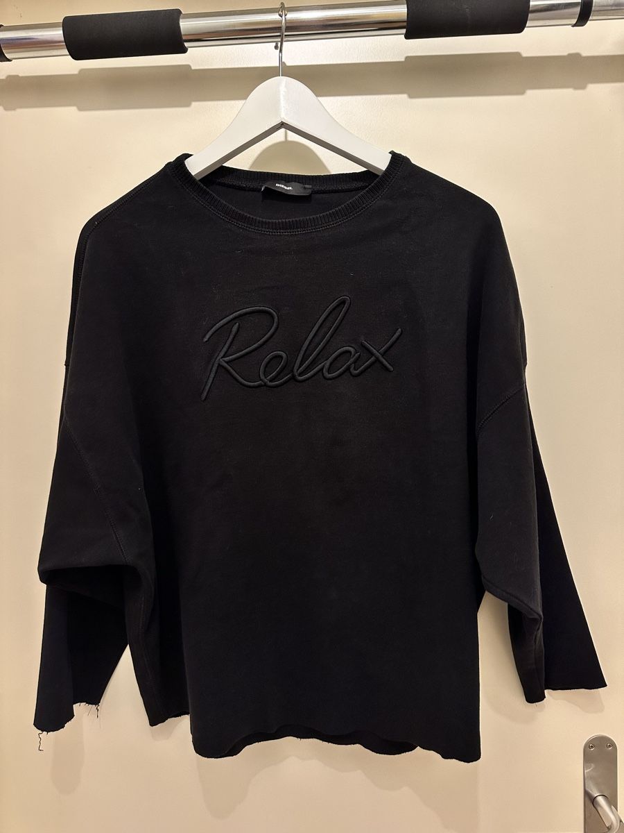 Diesel Maglioni & Felpe: Diesel Sweatshirt mit Relax Schriftzug S – Nuovo (secondo la descrizione) da Zürich venduto da tmarina