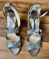 Jimmy Choo Sandalen ✨Glitzer✨ Silber, Grösse 40 Neu!