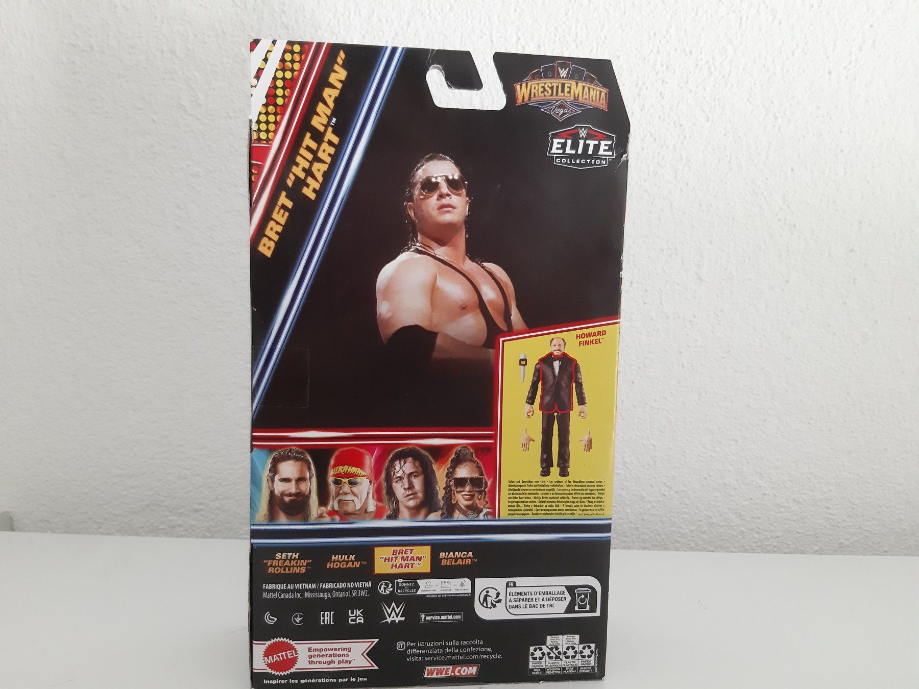 WWE Statuette: WWE Elite Collection Action Figure - Bret "Hitman" Hart – Nuovo e nell'imballaggio originale da Buchs SG venduto da Bray_Law 2