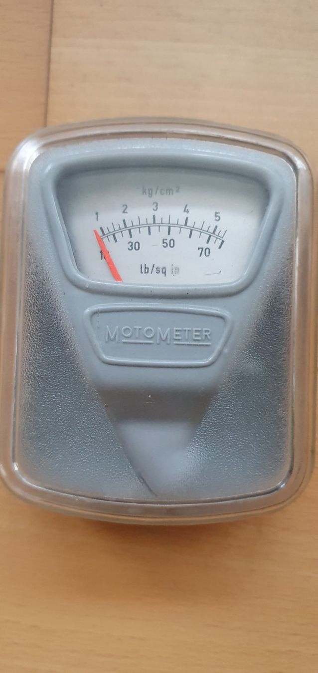 Misurare: Reifendruck Manometer / Messgerät – Nuovo (secondo la descrizione) da Rothenburg venduto da Bleonhard 1