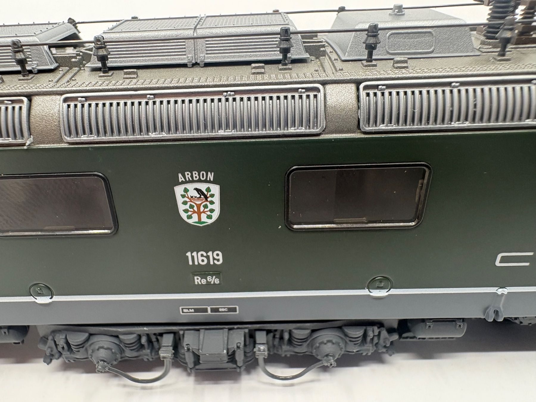 Hag Modellini di ferrovie: Hag SBB Re 6/6 11619 Arbon H0 – Nuovo (secondo la descrizione) da Forch venduto da Hanimann-Robinson 1