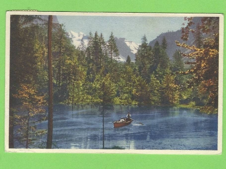 Cartoline postali: Blausee im Kandertal – Usato da Zürich venduto da t24_de