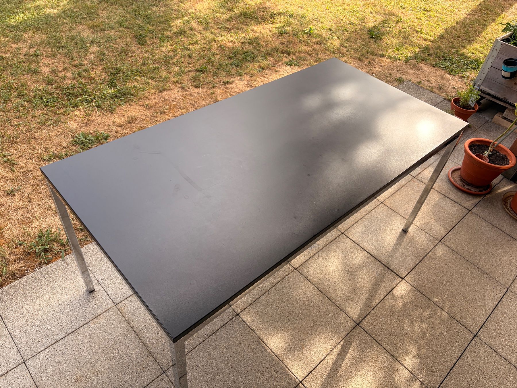 Scrivanie: Schreibtisch 160x80 schwarz – Usato da Cham venduto da CarmenBu 2