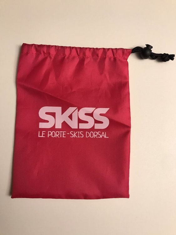 Skiss porte ski dorsal