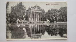 Villa Umberto Roma auf Ansichtskarte 1911