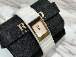 Rado DiaStar Damenuhr Keramik weiss Perlmutt Zifferblatt