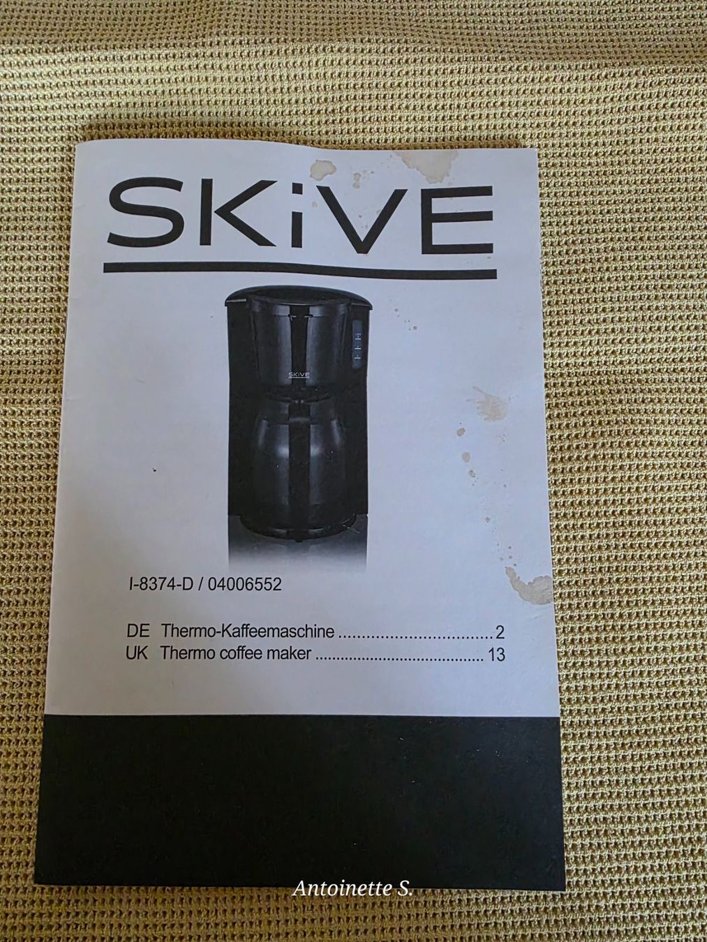 Melitta Macchine per caffè & Macchine per espresso: Thermo- Filterkaffeemaschine mit 4x Kaffeefilter Gartis dazu – Nuovo (secondo la descrizione) da Salez venduto da muss-ich-haben-02 3