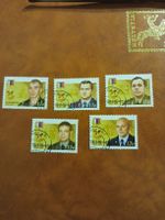 Lot de 5 timbres russes, thématique militaire - Rare!