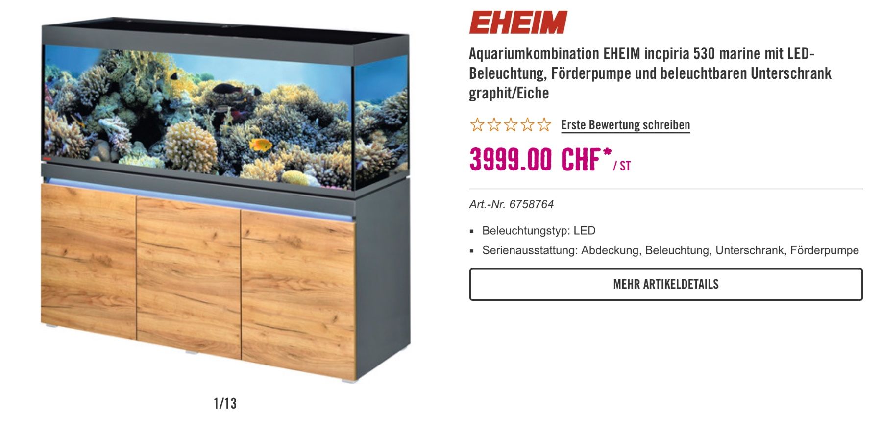 Eheim Acquari: Aquarium EHEIM Incpiria 530 – Usato da Leysin venduto da rogerbras 1